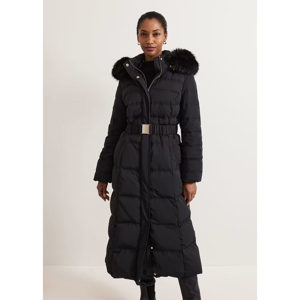 Phase Eight Dixie Long Fur Hood Puffer